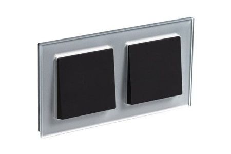 Рамка двухместная Systeme Electric AtlasDesign (АтласДесигн) ATN320302