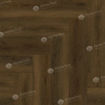 SPC ламинат Alpine Floor Parquet Light ECO 13-33 MC Дуб Далим толщина 0.4 см 43 класс 600х125