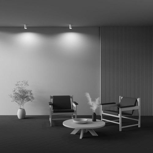 Светильник потолочный Maytoni Technical Conik gyps C003CW-01W - фото 5