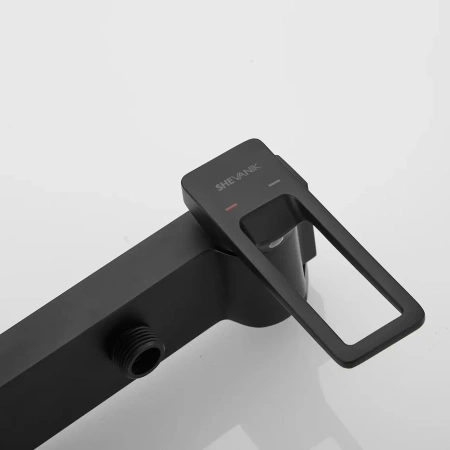 Гигиенический душ со смесителем Shevanik S6805H-1 черный