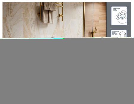 Унитаз напольный с бачком Cerutti SPA CT10618 белый с сиденьем микролифт безободковый смыв торнадо