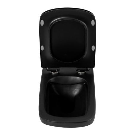 Комплект унитаз с инсталляцией с клавишей смыва BelBagno SELA BB3201CHR-MB/BB3201SC-MB/BB002-80/BB007-PR-NERO.M