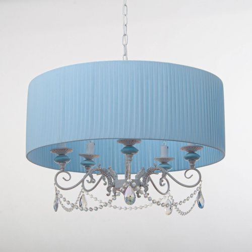 Люстра подвесная Abrasax Christel (Цхристел) L.8303-5CREAM/G-SHADE - фото 3