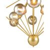 Люстра подвесная Natali Kovaltseva STUTTGART (СТУТТГАРТ) STUTTGART 91006/10C GOLD
