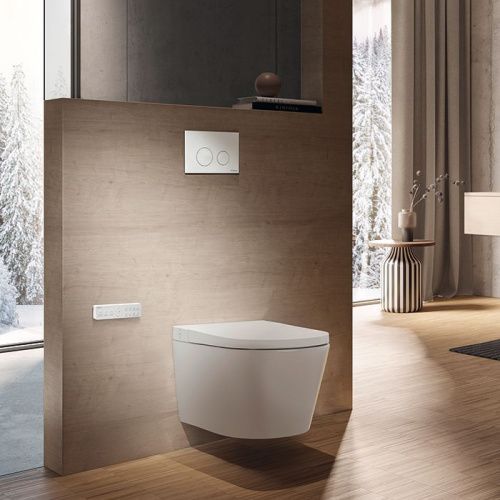 Комплект унитаз с инсталляцией и клавишей смыва Tece TeceSpring S955797 - фото 2