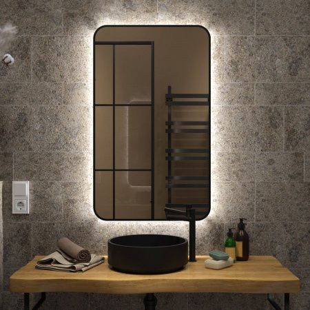 Зеркало с подсветкой Maretti Florenza FL1460100P14EL 60х100 подвесное