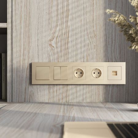 Рамка на 5 постов Werkel Slab 4690389218460