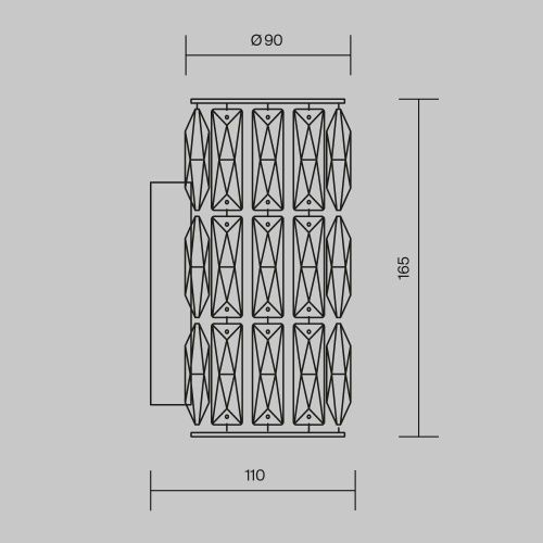 Бра Maytoni Talento DIA008WL-1CH - фото 4