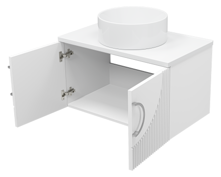 Тумба под раковину Misty Ярина П-Яри-09080-011Я 79х46х44 подвесная