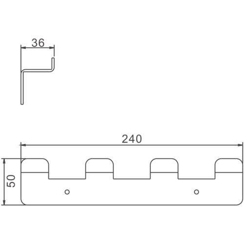 Крючок BELZ B9004-5 - фото 2