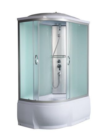 Душевая кабина River NARA 10000003642 120х90 асимметричная с крышей ориентация правая