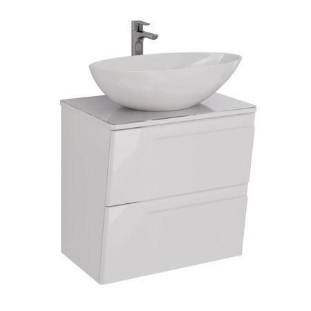 Тумба под раковину LeMark Miano LM06M60T 60х40 подвесная цвет белый