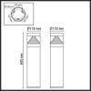 Ландшафтный светильник Odeon Light Hulk (Хулк) 7140/20GL