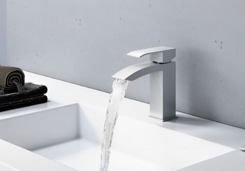 Смеситель Fashun A51118 на раковину сатин - фото 4