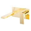 Смеситель для раковины Migliore KVANT GOLD 25396 встраиваемый в стену золото