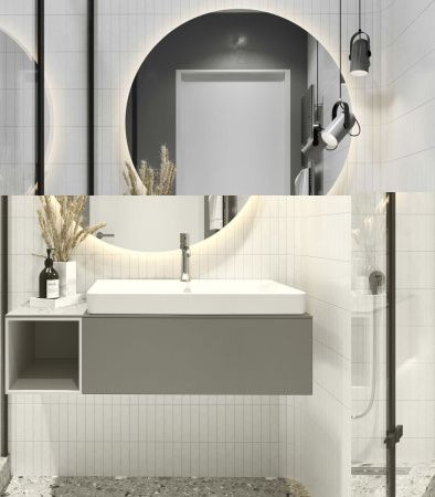 Раковина из сантехнического фарфора Santek Адриана WH501628 70х50 накладная цвет белый