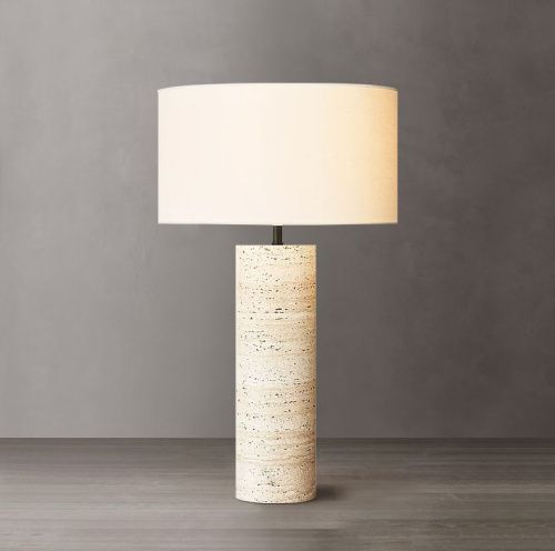 Настольная лампа Delight Collection Stone Table Lamp (Стоне Табле Ламп) 5003T travertine - фото 3