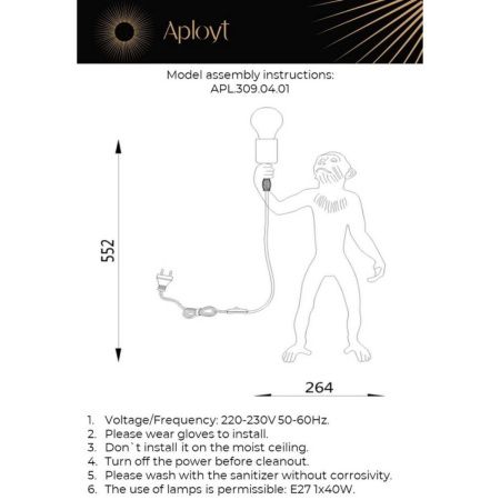 Настольная лампа Aployt Magali (Магали) APL.309.04.01