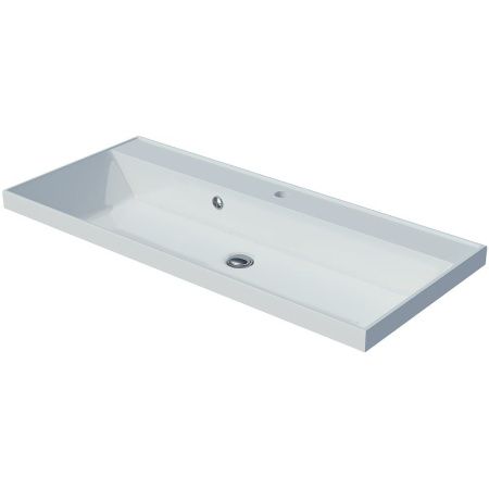 Тумба с раковиной Orange Line Li-100Tuw+RA100 100х50 цвет белый