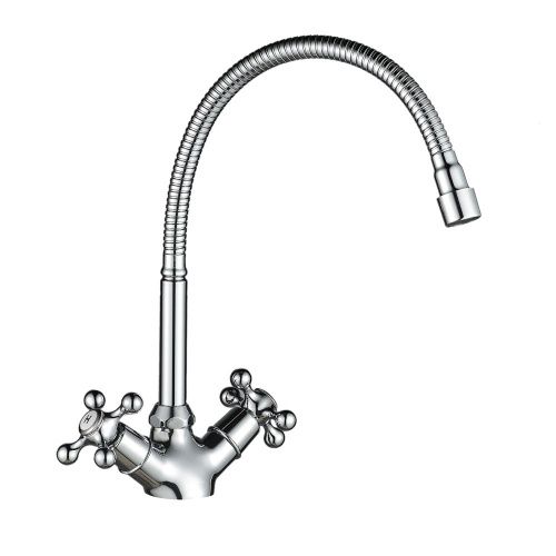 Смеситель для кухни WesnaArt Rassvet RAS02-180 на мойку хром