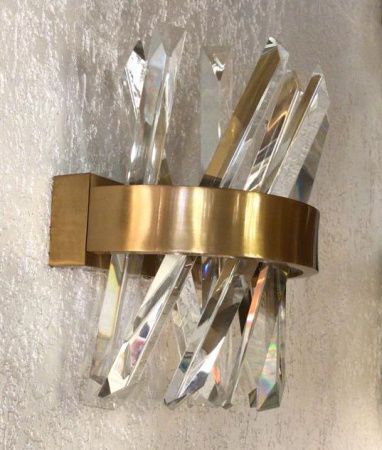 Светильник настенный Delight Collection Akasha (Акасха) MB18162246-250A light antique brass