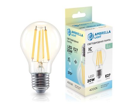 Лампа светодиодная филаментная Ambrella Light 602014