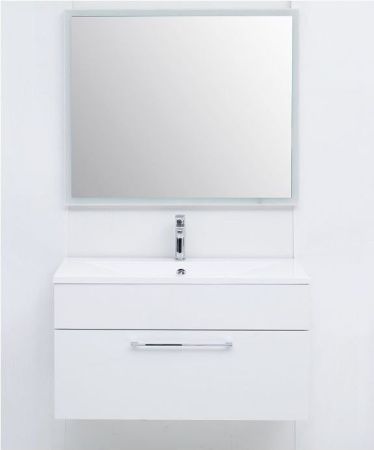 Тумба под раковину De Aqua Кубика 167034 90х40 подвесная цвет белый
