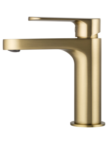 Смеситель Wonzon & Woghand WW-H1032-BG на раковину золото - фото 2