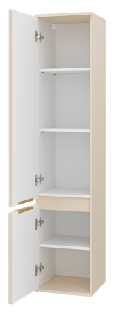 Шкаф-пенал Brevita Enfida ENF-05035-030L 40х170 подвесной цвет бежевый