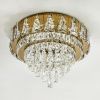 Люстра потолочная LED4U L9437-500 GD с УД