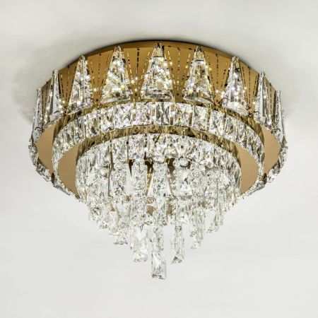 Люстра потолочная LED4U L9437-500 GD с УД