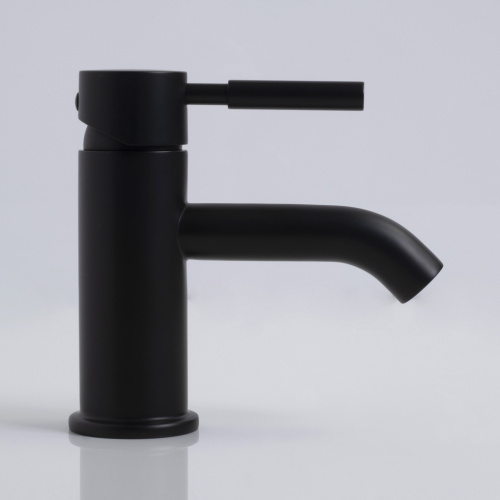 Смеситель WasserKRAFT Gollach 3300 3305 на раковину черный - фото 5