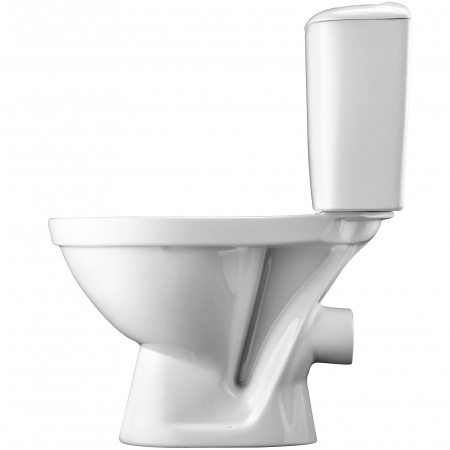 Унитаз-компакт напольный с бачком Santek Паллада 1WH302371 белый с сиденьем каскадный смыв