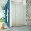 Душевая дверь Vegas-Glass AFP-F Retta AFP-F Retta 140 01 10 R 140х200 стекло матовое профиль белый