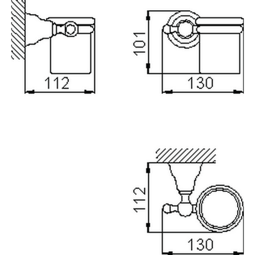 Стакан Cisal Croisette 4020.01H.CR - фото 2