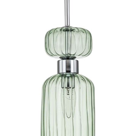 Светильник подвесной Escada Gloss (Глосс) 1141/1S Chrome/Green