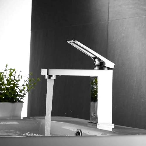 Смеситель Shevanik S6801 на раковину хром - фото 4