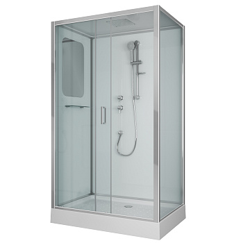 Душевая кабина Niagara Premium 60120114QR 120х80 прямоугольная с крышей ориентация правая Душевая кабина Niagara Premium 60120114QR 120х80 прямоугольная с крышей ориентация правая