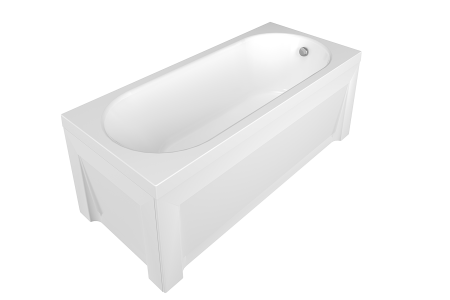 Ванна акриловая гидромассажная Timo ROHA ROHA1570-KT15-SPV1505-T-CM-T-BM-FP15S 150х70 пристенная прямоугольная с каркасом