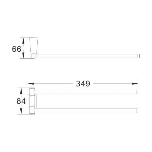 Полотенцедержатель Shevanik SG57T SG5707T - фото 3