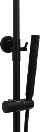 Душевая стойка Allen Brau Priority 5.31031-31 настенная цвет черный