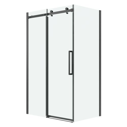 Душевой уголок Grossman Classic 120.K33.04.1510.42.00 150х100 стекло прозрачное профиль графит без поддона