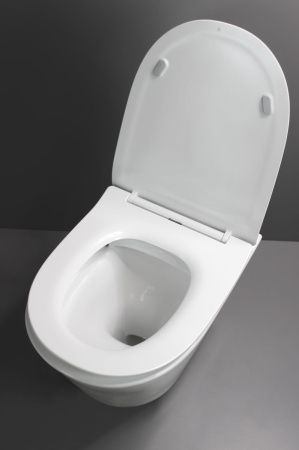 Унитаз напольный с бачком Creo Сeramique ARCHILITE COMBO-AS1003/ARL1002/AS1001T белый с сиденьем с микролифт душевой смыв