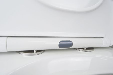 Унитаз-компакт напольный с бачком Azario LEVANTO AZ-1228A белый с сиденьем микролифт безободковый каскадный смыв