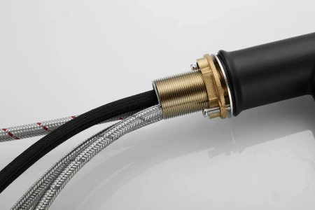 Смеситель для кухни Shevanik S163H на мойку черный