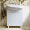 Тумба с раковиной Alavann Crystal ALV0952000 70х40 напольная цвет белый