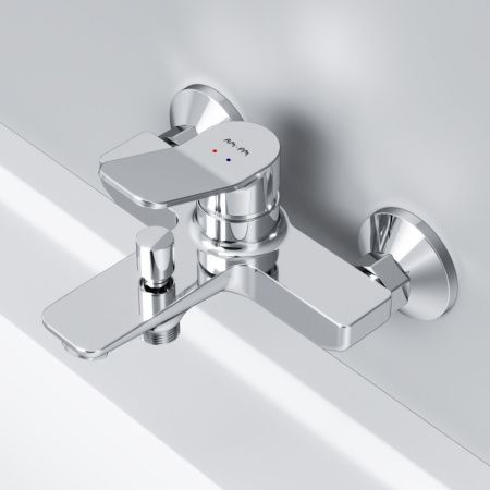 Смеситель для ванны и душа Am.Pm X-Joy F85A10000 настенный хром