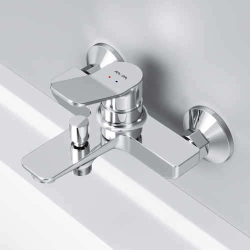 Смеситель для ванны и душа Am.Pm X-Joy F85A10000 настенный хром без термостата - фото 4