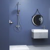 Душевая стойка RGW Shower Panels (Шоувер панелс) 59140125-01 настенная цвет хром