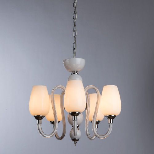 Люстра подвесная Arte Lamp Lavinia (Лавиниа) A1404LM-5WH - фото 4